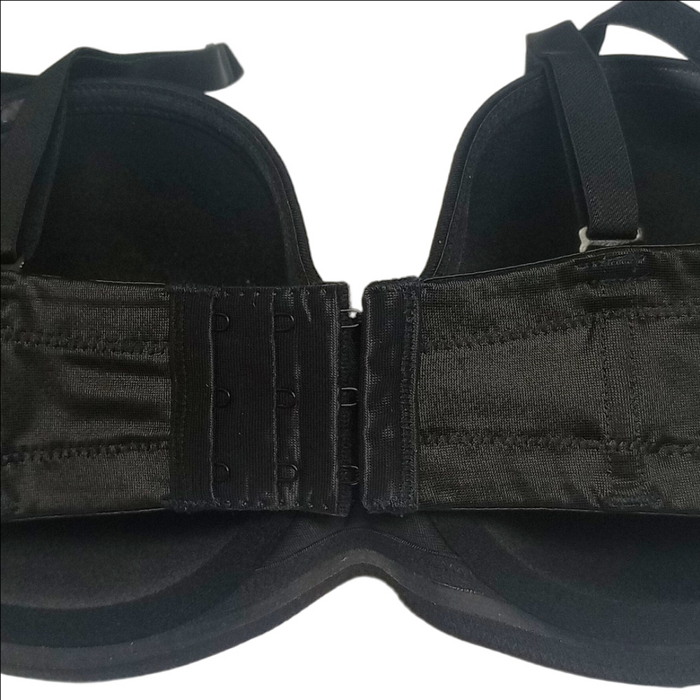 WACOAL "RED CARPET" STRAPLESS UNDERWIRE CONVERTIBLE BLACK BRA 38D ◀NWOT▶ - Picture 7 of 12